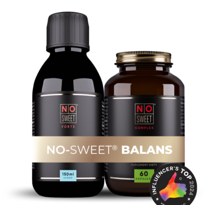 NO-Sweet® BALANS NO-sweet® Kapsułki + NO-sweet® Płyn