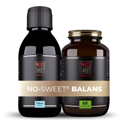 NO-Sweet® BALANS NO-sweet® Kapsułki + NO-sweet® Płyn