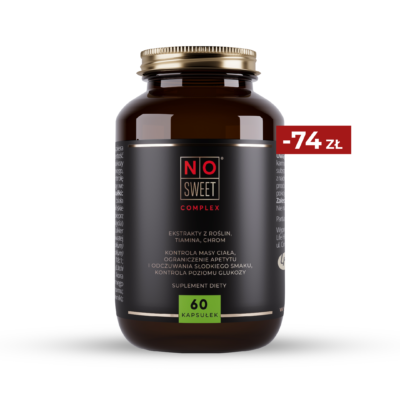 NO-sweet® Complex KAPSUŁKI 60 SZT. SUPLEMENT DIETY.